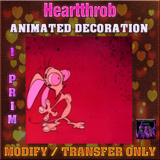 Second Life Marketplace - BBD - Heartthrob (Animated Decoration/Gift)