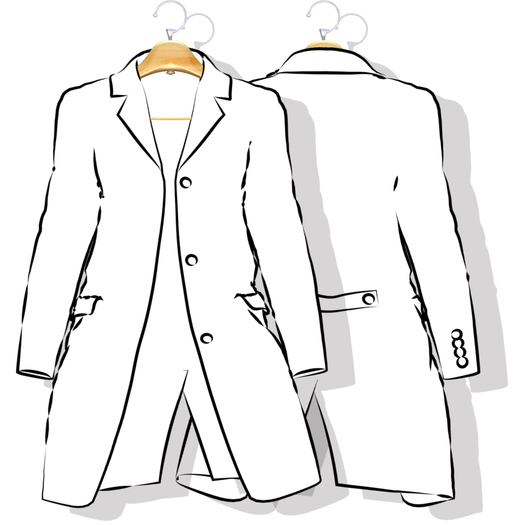 Alex Open Chester Coat Wool Demo