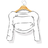 Alex Open Midriff Sweater Knit Demo 