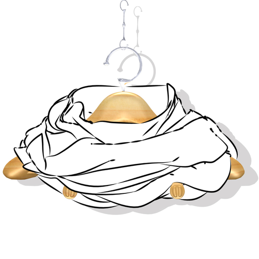 Alex Round Scarf Felt Demo