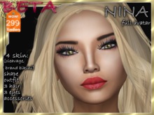 Complete female avatar with clothing NINA