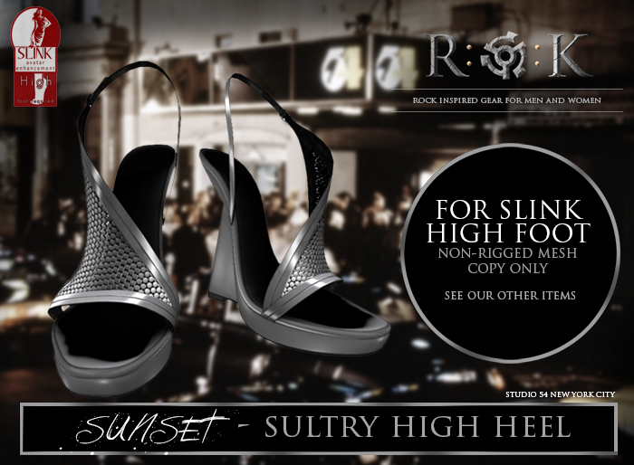 R:O:K STORE  Sunset Shoe Silver *
