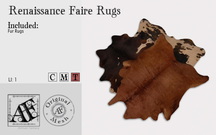 *AF* Renaissance Faire Rugs