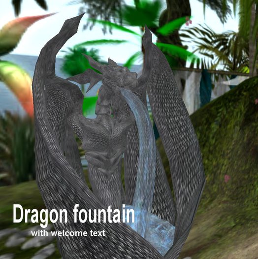 Dragon fountain