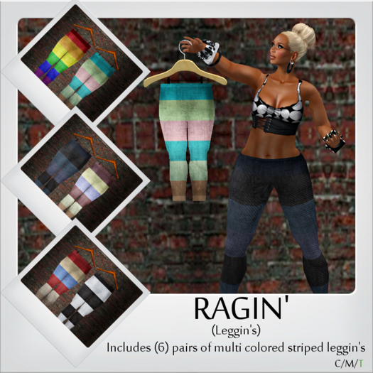 [Apparel] - Ragin' Leggin's (6) Pairs