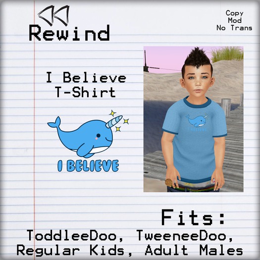 #Rewind - T-Shirt - Fitness (Boxed)
