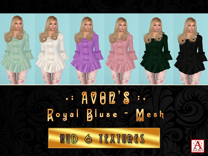 .: AVON'S :. Royal Bluse - Mesh