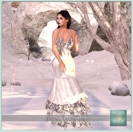 WERTINA - Evening Gown White