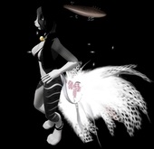 Psyche Feather-Curly Tail/sweet Ribbon