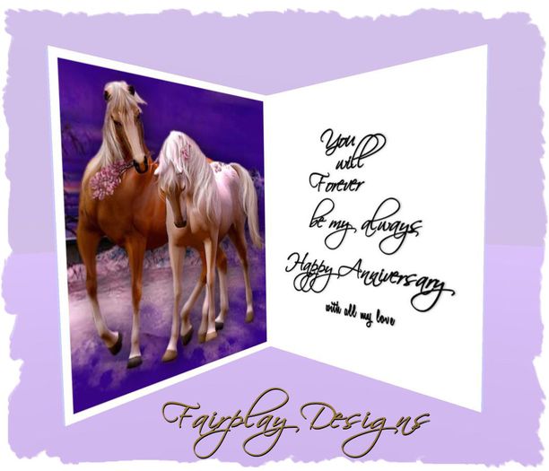 ~*FDA*~ Still & Always on Our Anniversary Card*TOUCH ME*