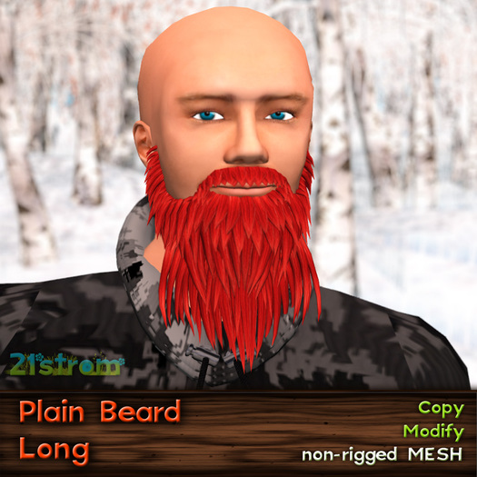 21strom Christmas Beard Short with Balls