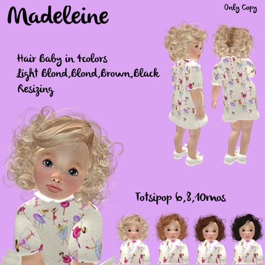 Totsipop Hair Madeleine Demo