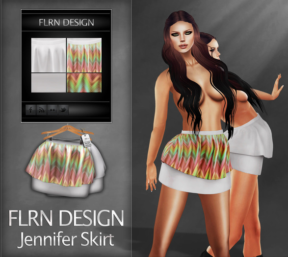 [FLRN] Jennifer Skirt Cream