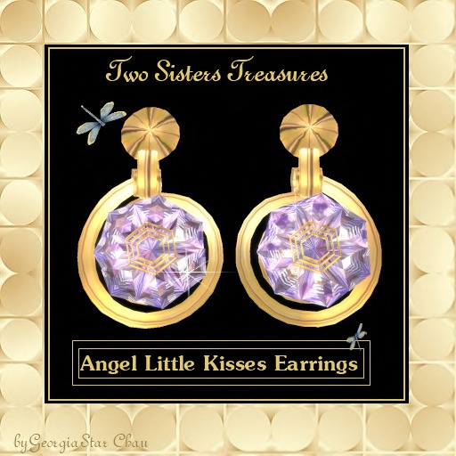 Angel Kisses Earrings.