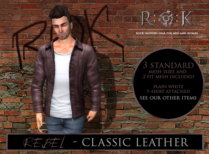 R:O:K STORE REBEL JACKET PLUM *