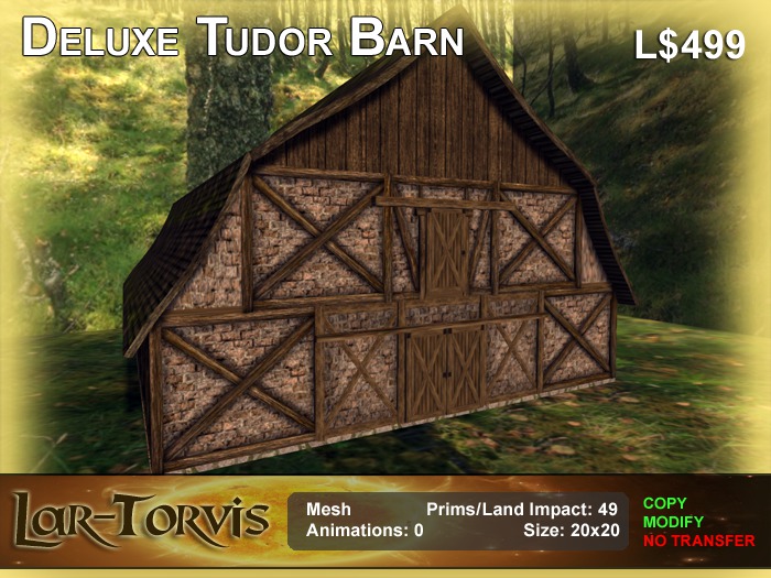 Deluxe Tudor Barn