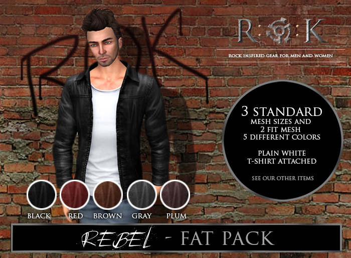 R:O:K STORE REBEL JACKET FATPACK *