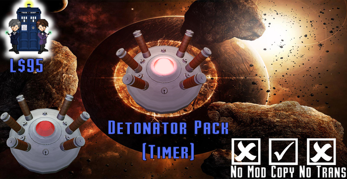 Detonator Pack (With Timer)