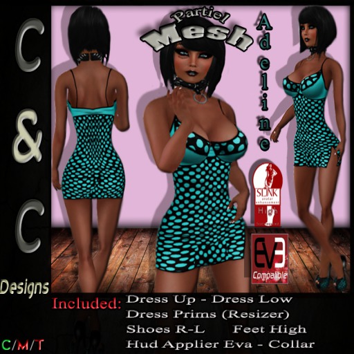 C&C Mesh Adeline (Teal)