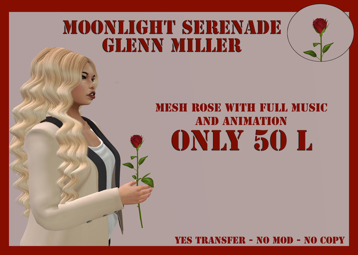 *ROSE* GLEN MILLER - MOONLIGHT SERENADE