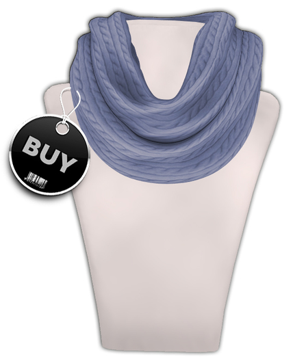 [BODY FACTORY] Frozzen Scarf (Blue)