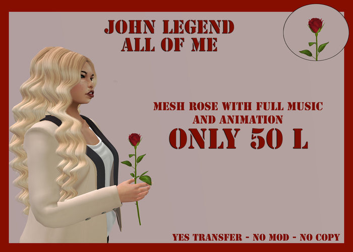 *ROSE* JOHN LEGEND - ALL OF ME