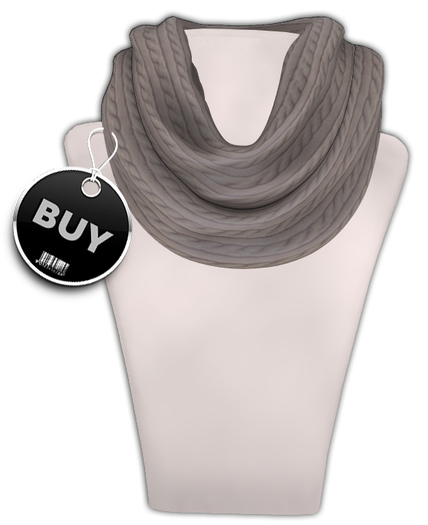 [BODY FACTORY] Frozzen Scarf (Cream)