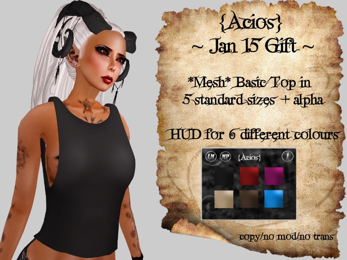 {Acios} Past Gift Jan 15