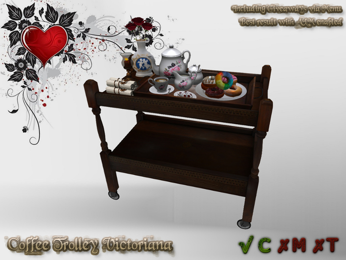 Coffee Trolley Victoriana