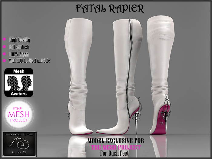 [PL] - Fatal Rapier White - for TheMeshProject