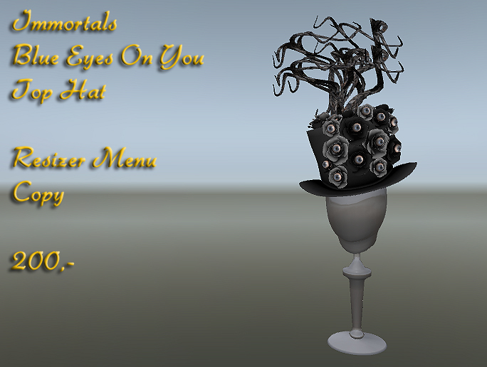 IMMORTALS "BROWN EYES ON YOU" TOP HAT