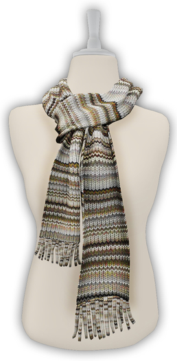 !Rebel Hope - Mesh Wrap Scarf Tans