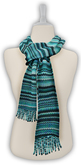 !Rebel Hope - Mesh Wrap Scarf Aquas