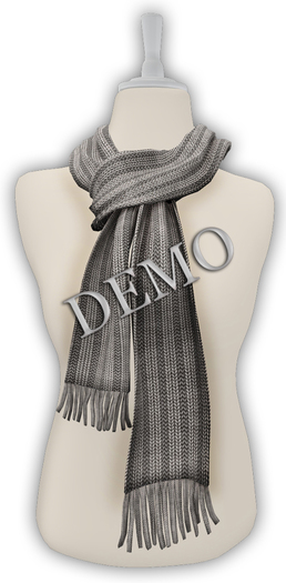 !Rebel Hope - Mesh Wrap Scarf  DEMO