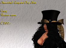 IMMORTALS FS LEOPARD TOP HAT