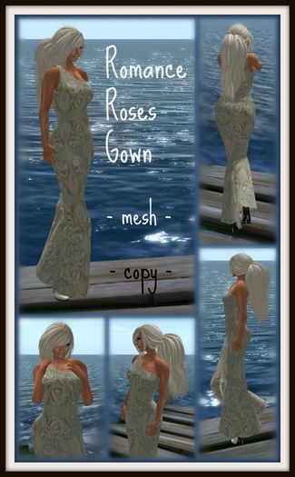 ROMANCE ROSES GOWN (BOXED)