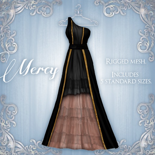 [K~*~S] Mercy - Gown - Midnight