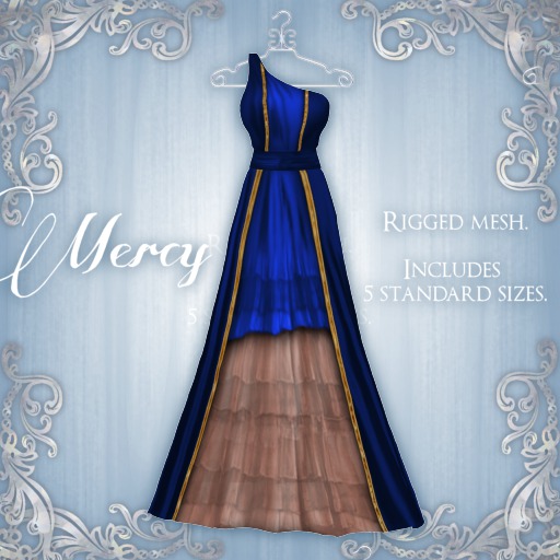 [K~*~S] Mercy - Gown - Sapphire