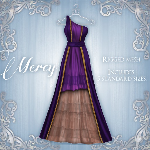[K~*~S] Mercy - Gown - Grape