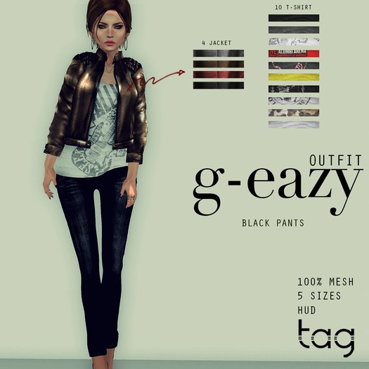 tag. outfit g-eazy [black pants]