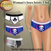 Boy Girl Briefs- Perfect Fit- 3 Designs 