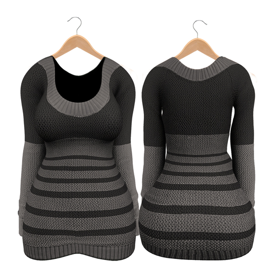 Bueno - Ella-Sweater Dress Storm