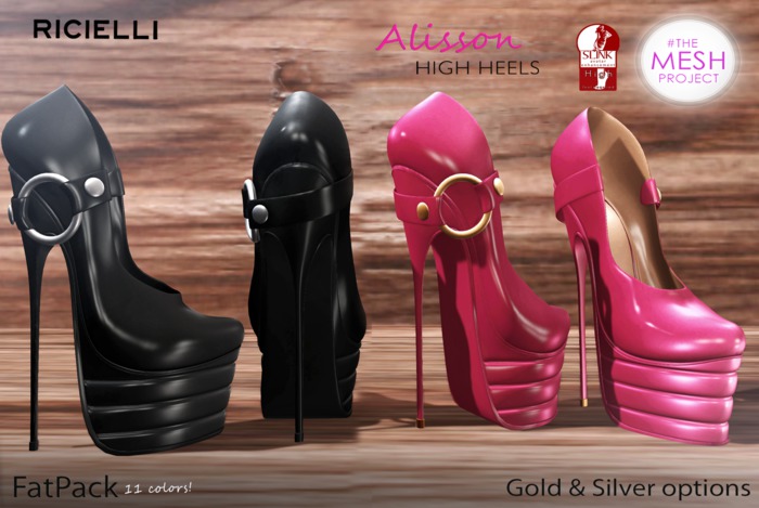 R.icielli - ALISSON High Heels for TMP & Slink / Fatpack