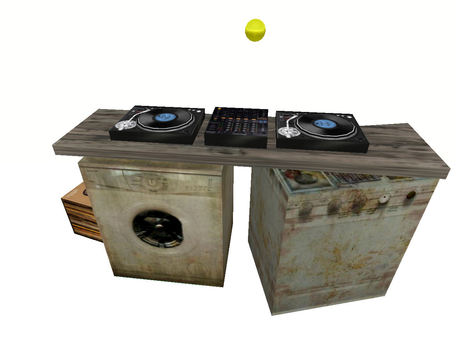 Second Life Marketplace - Urban Feral - Hobo - Dj booth