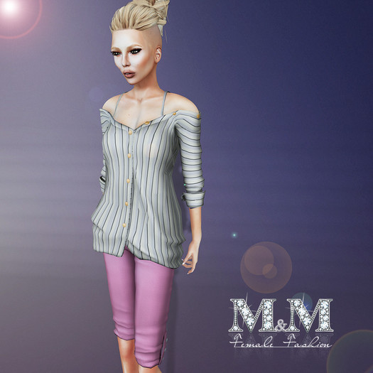 M&M-BLISS MESH AND FITTEDMESH PINK