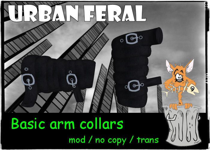 Urban Feral - Basic arm collars (Male)