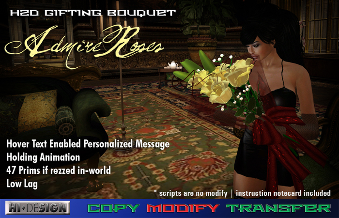 [ H2D ] Gift Bouquet - Roses