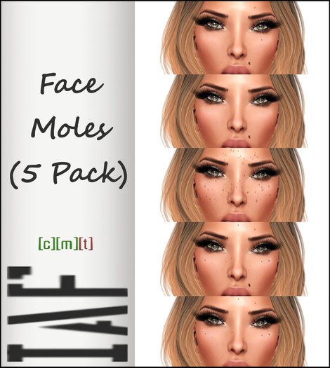 IAF Face Moles (5 Pack)