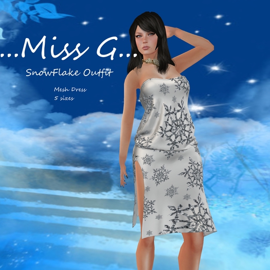 ...Miss G... Snowflake (Wear Me) PROMO 20l$