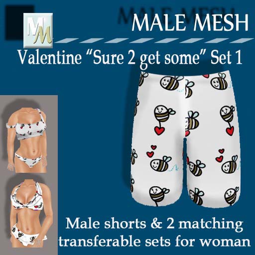 Boxers with match set for her